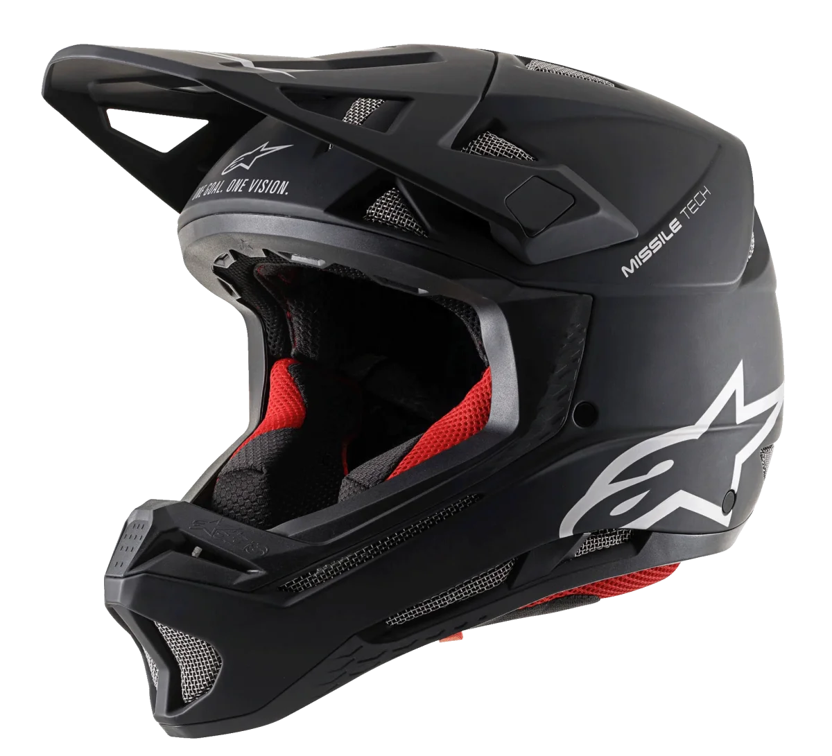 Casque Missile Tech Solid Black Matt – Image 6