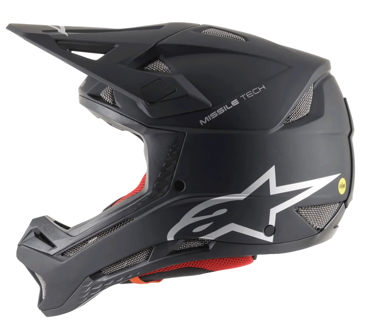 Casque Missile Tech Solid Black Matt – Image 5