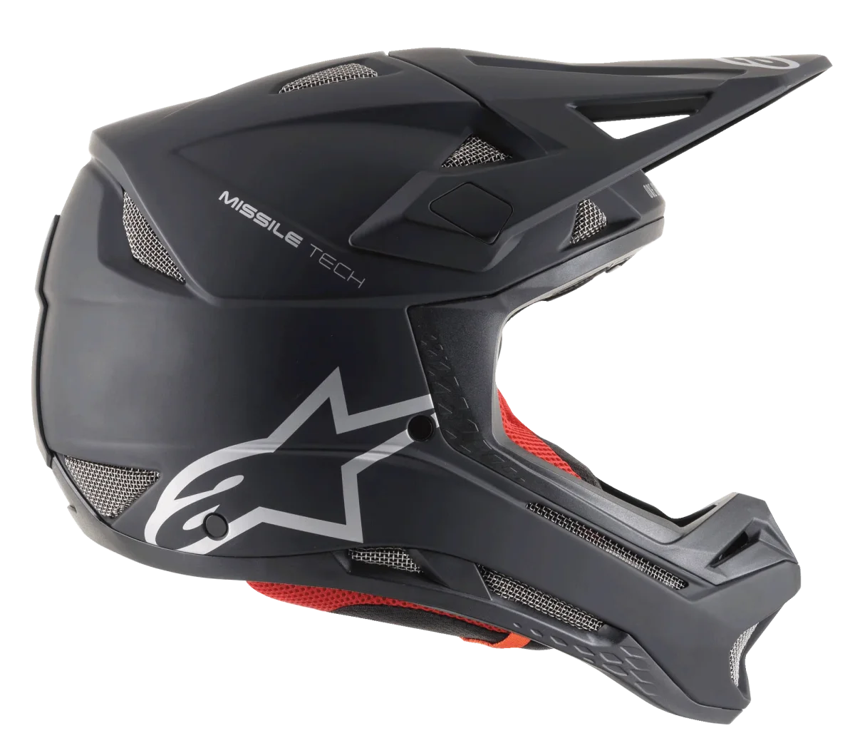 Casque Missile Tech Solid Black Matt