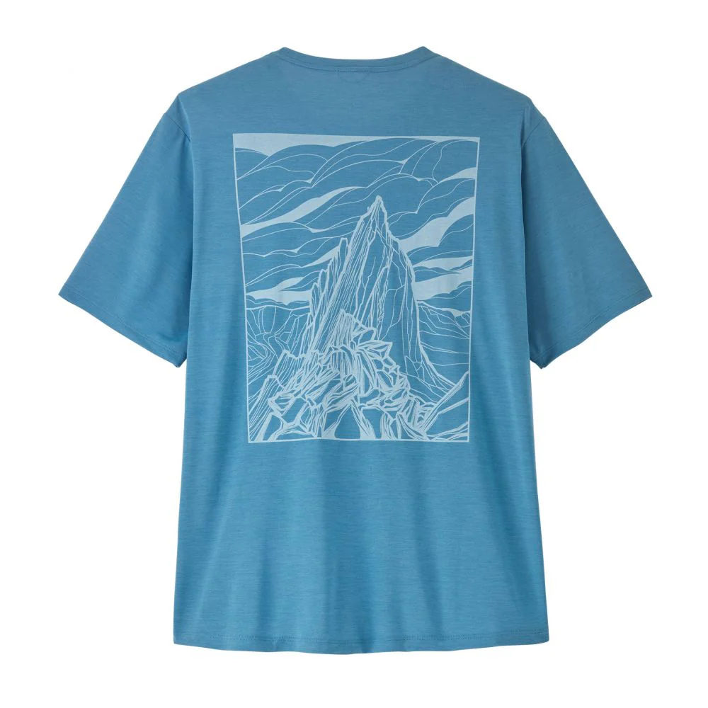 M's Cap Cool Daily Shirt - Cloud Crag / Shore Blue Light Shore Blue X-Dye – Image 2